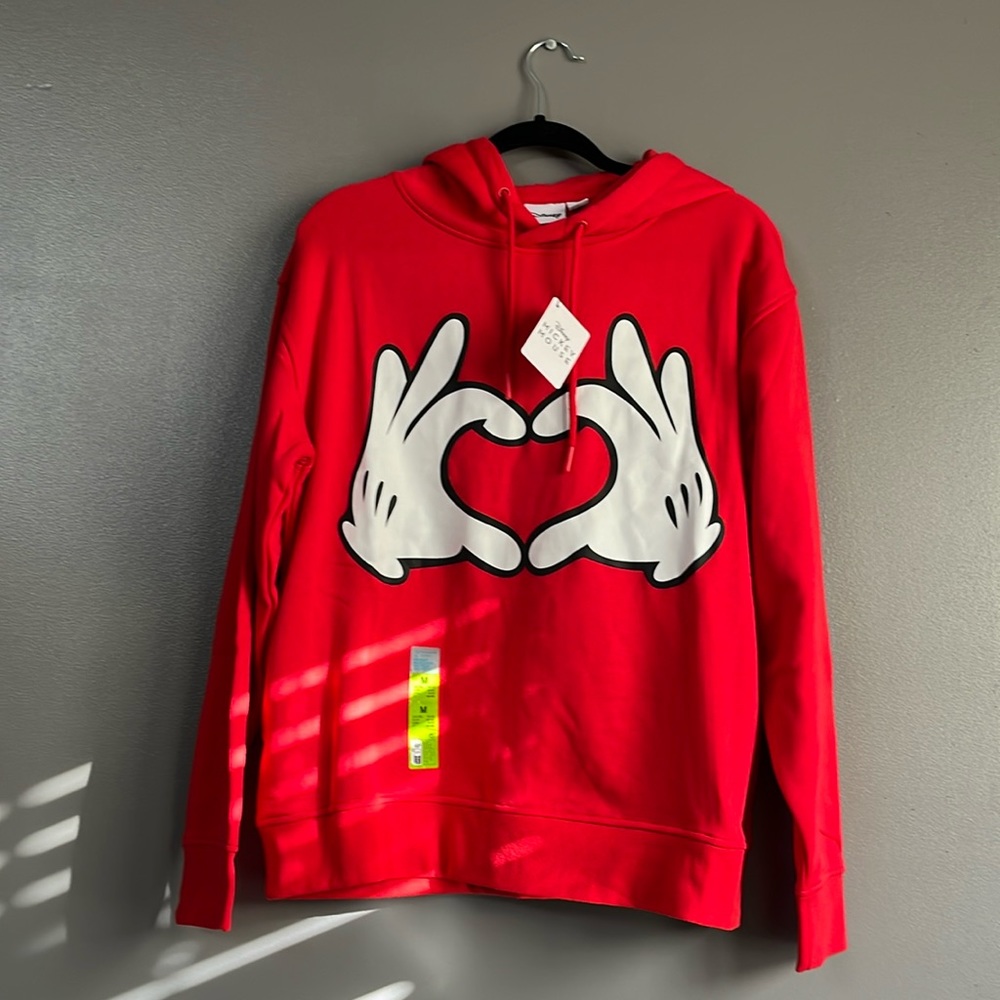 🆕 Disney Mickey Heart Hands Hoodie